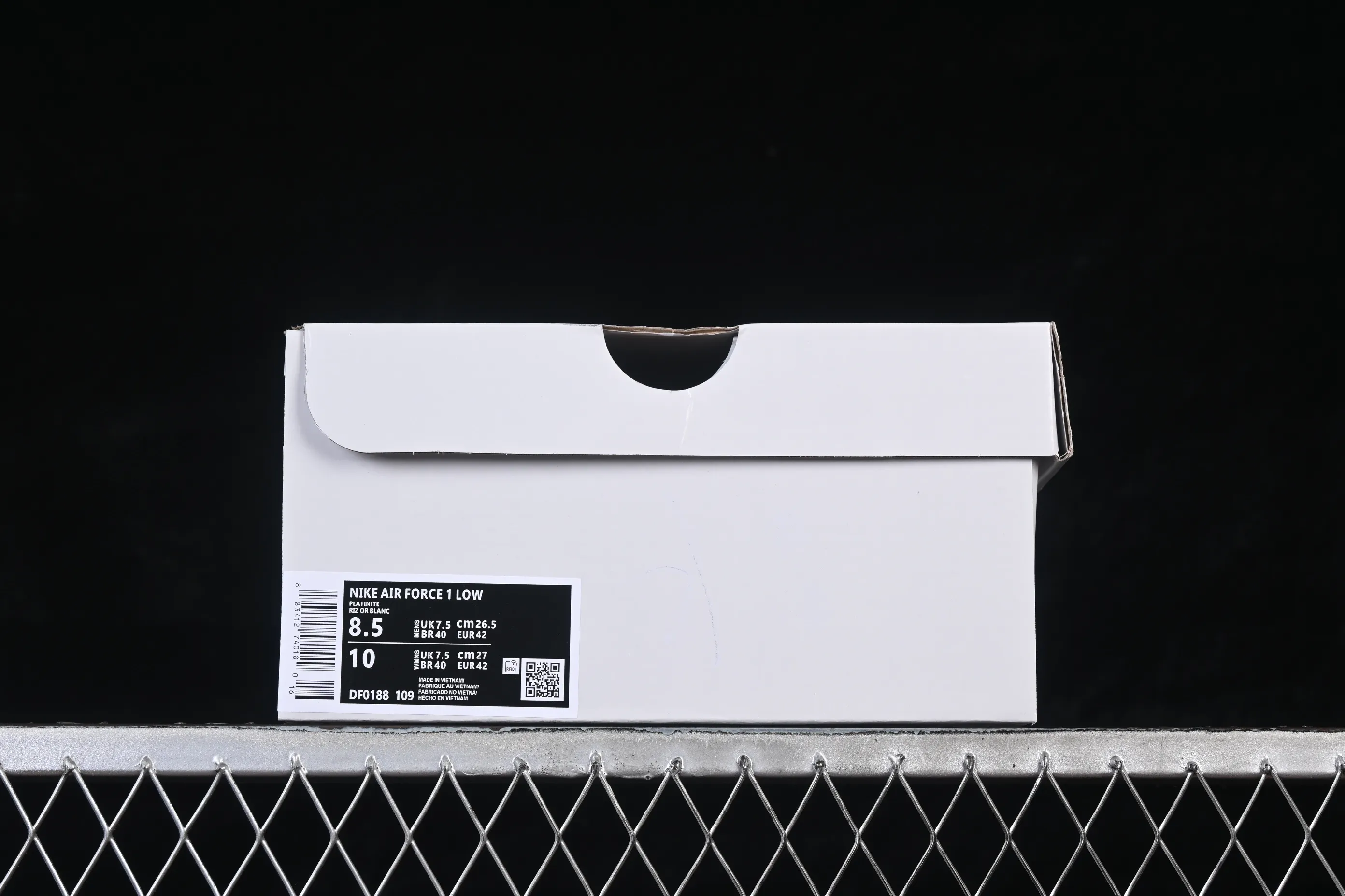 All Categories Nk Air Force 1 Air Force Series Nk Air Force 1 Low Air Force Low Nike Air Force 1'07 Low Silver Beige Black Print Air Force One Low Casual Shoes DF0188-109